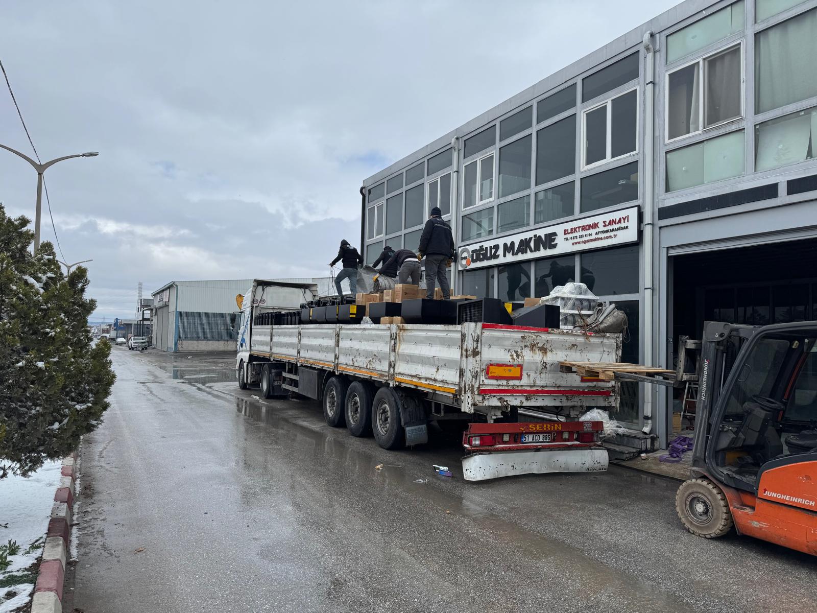 OMES tesis ve nakliye hazırlığı